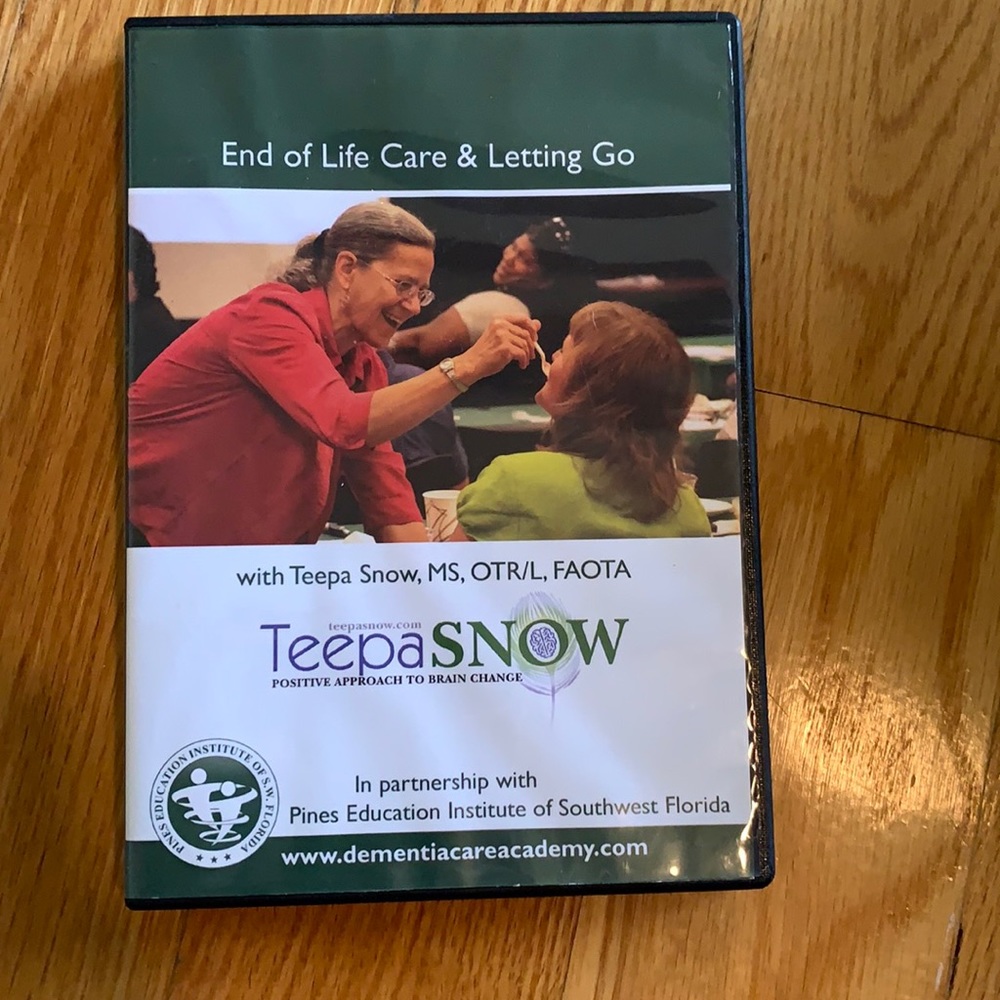 End of life care and letting go DEMENTIA